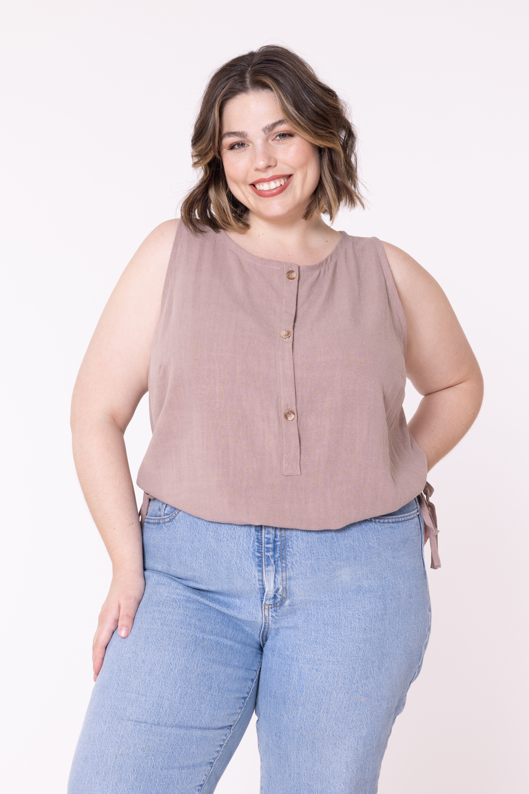 The Riley Top Bonus sewing pattern, from Seamwork
