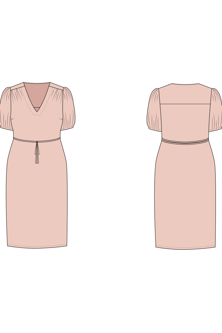 The Kit Blouse Bonus sewing pattern, from Seamwork