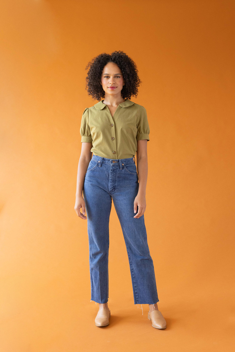 The Romie Blouse Bonus sewing pattern, from Seamwork