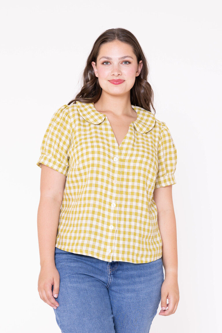 The Romie Blouse Bonus sewing pattern, from Seamwork