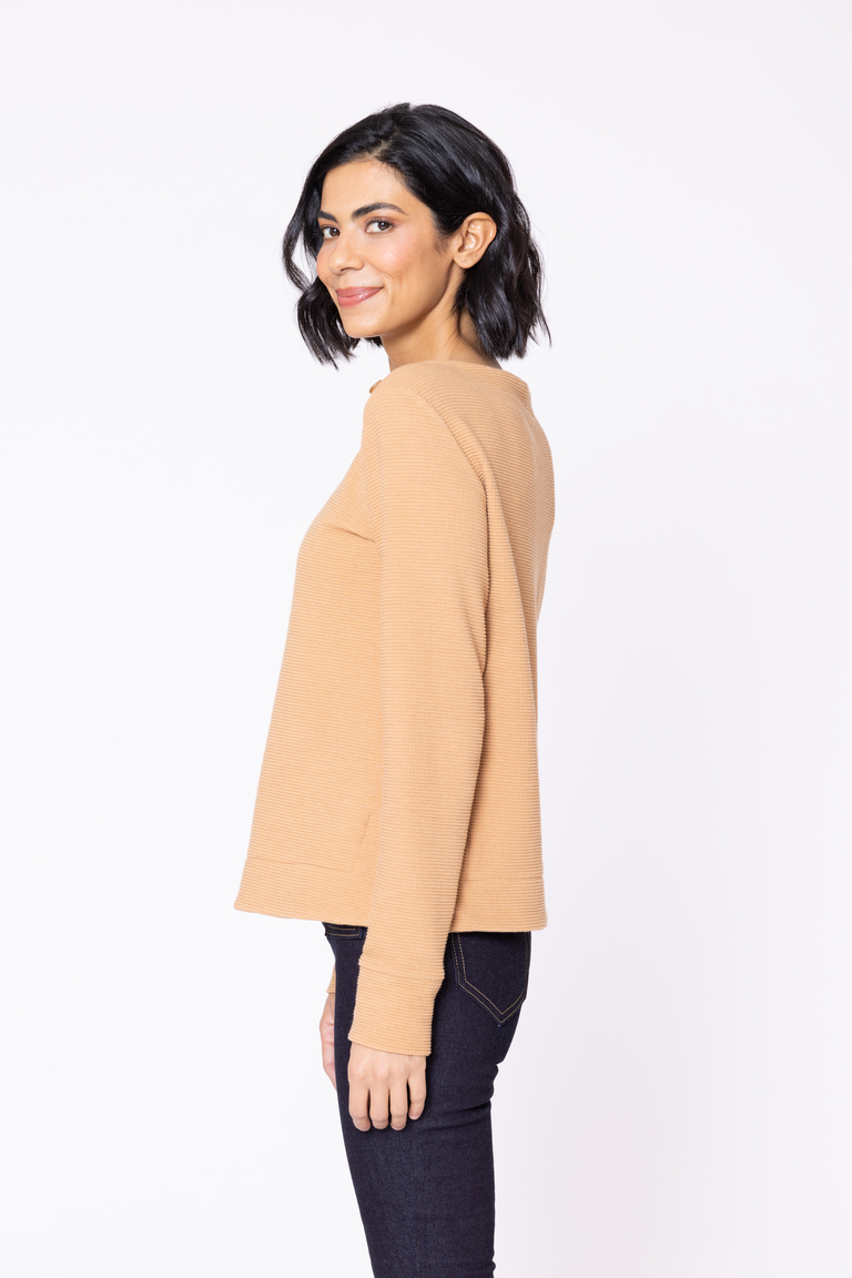 The Callen Sweater Bonus sewing pattern, from Seamwork