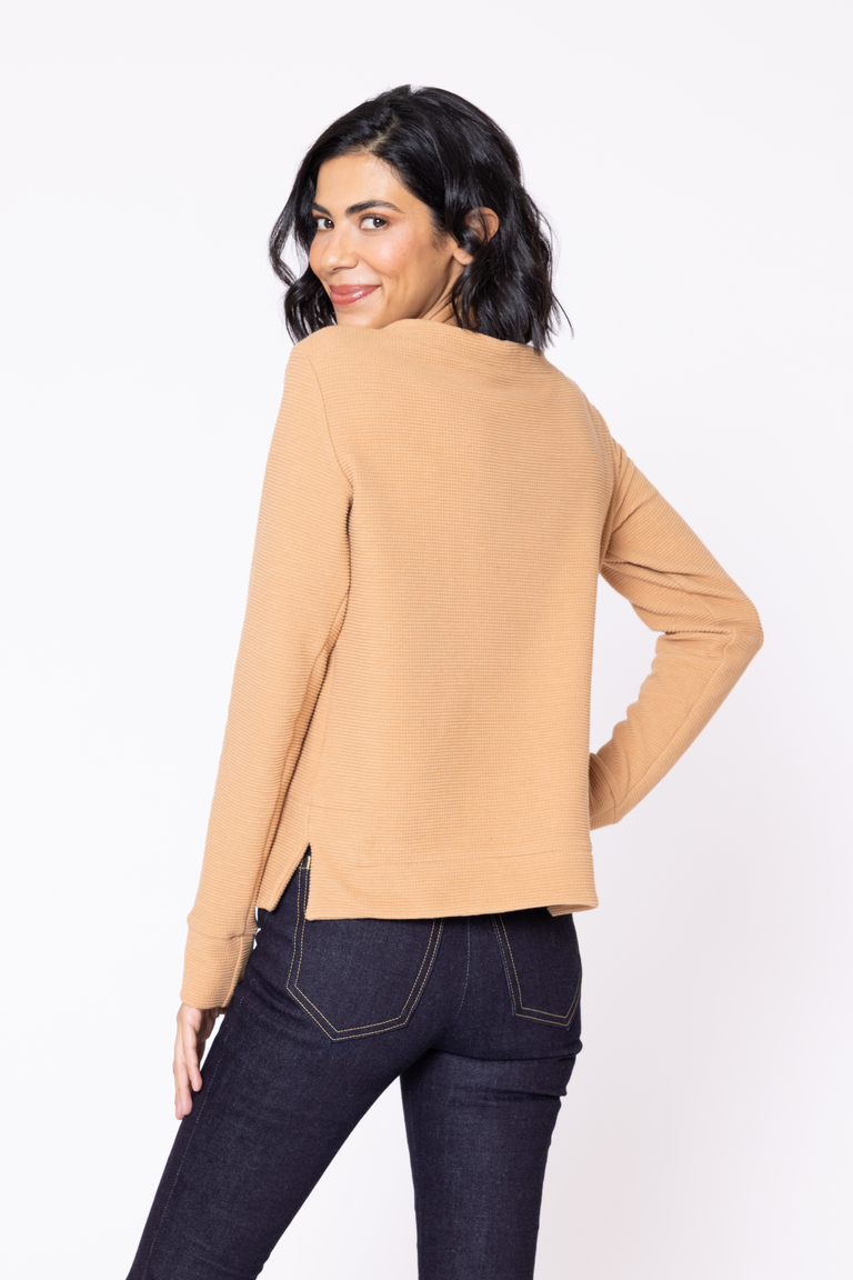 The Callen Sweater Bonus sewing pattern, from Seamwork