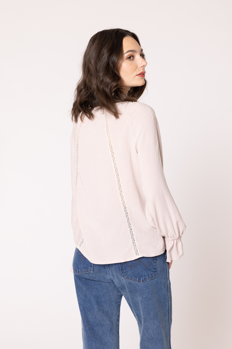 The Dara Blouse Bonus sewing pattern, from Seamwork