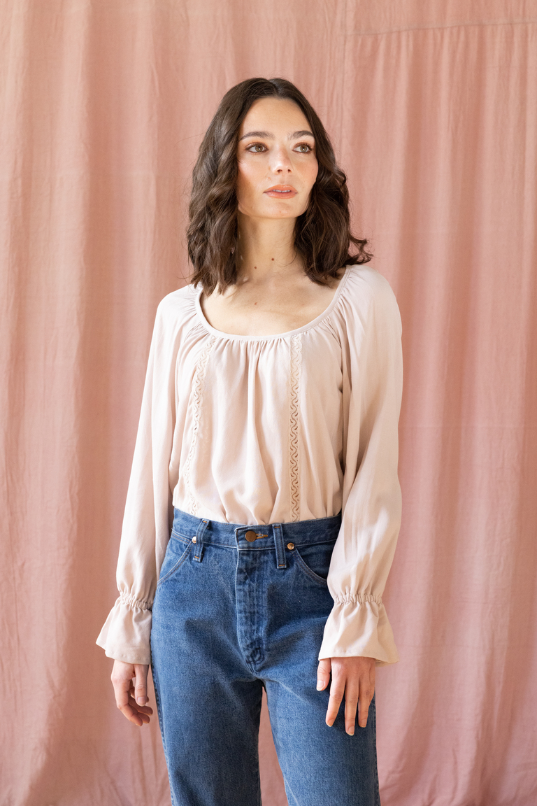 The Dara Blouse Bonus sewing pattern, from Seamwork