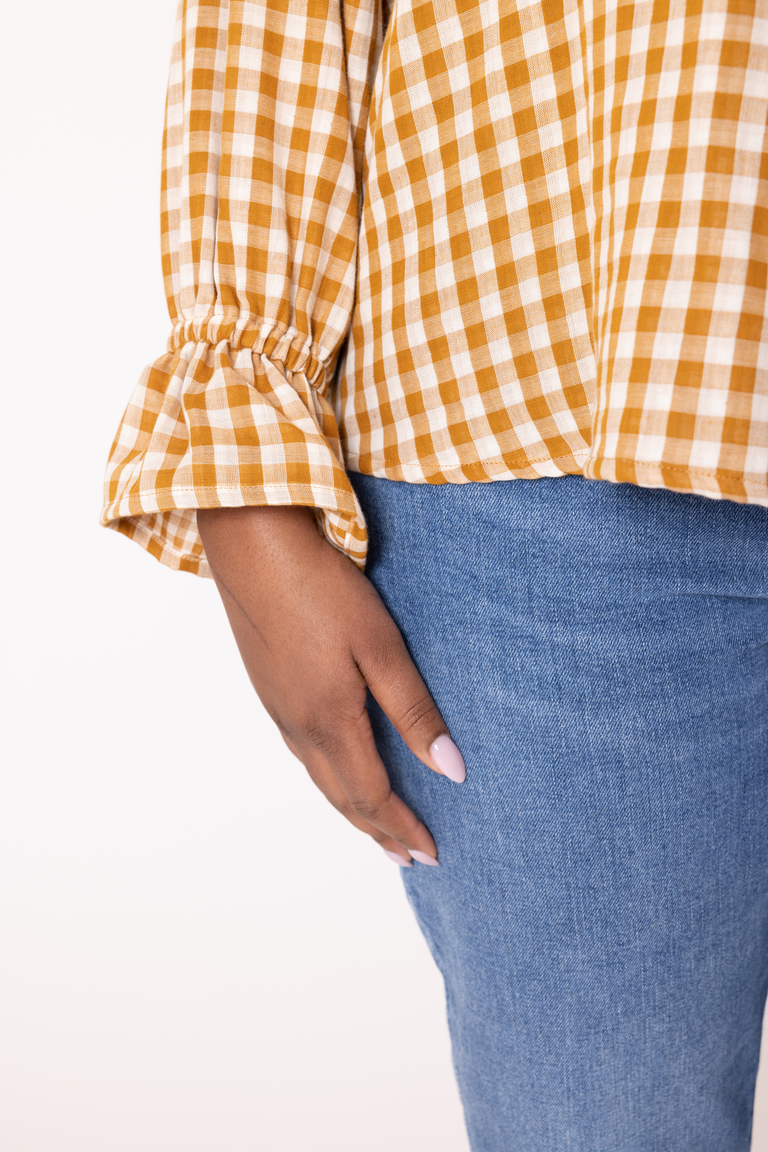 The Dara Blouse Bonus sewing pattern, from Seamwork