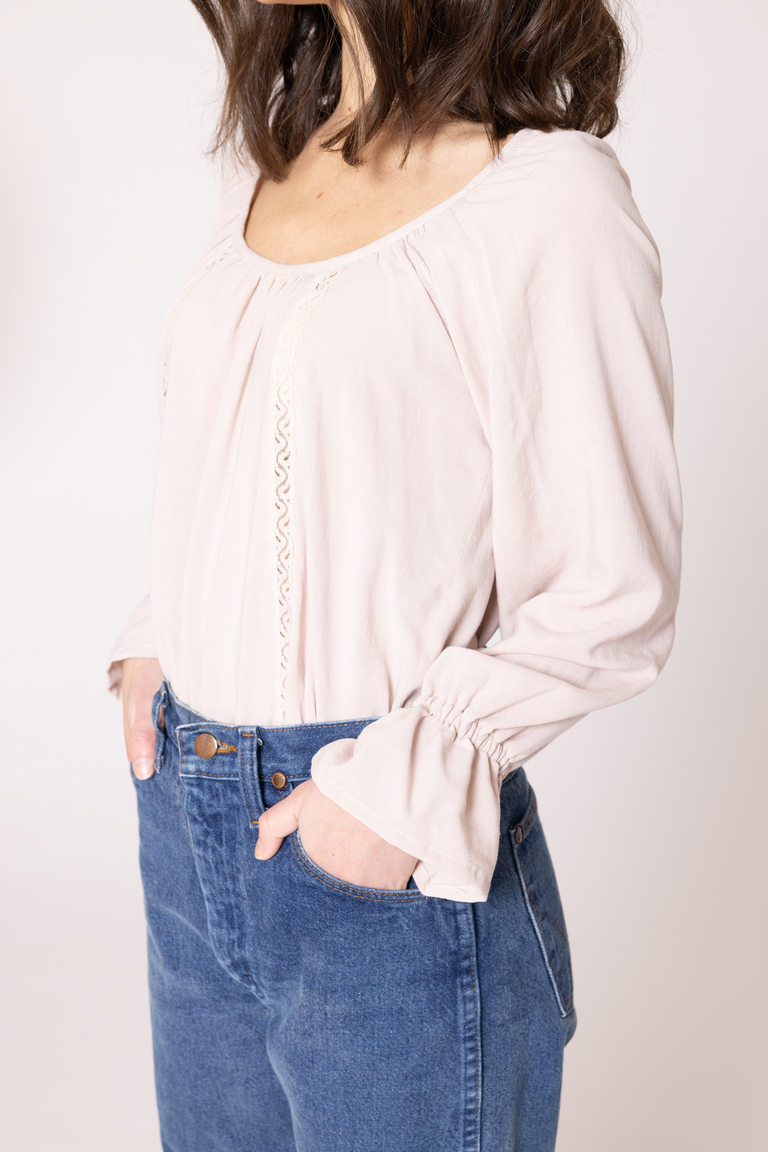 The Dara Blouse Bonus sewing pattern, from Seamwork