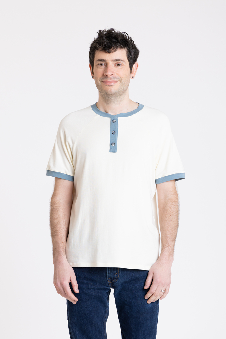 The Bowen T-shirt Bonus sewing pattern, from Seamwork
