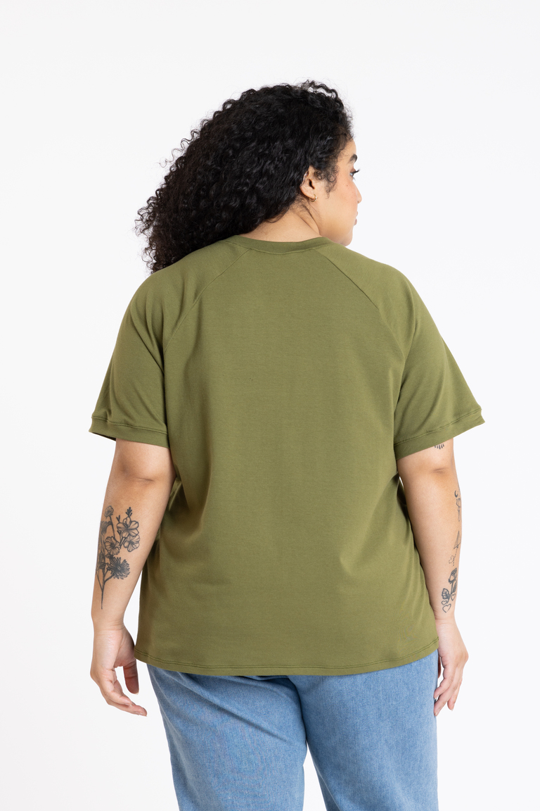 The Bowen T-shirt Bonus sewing pattern, from Seamwork