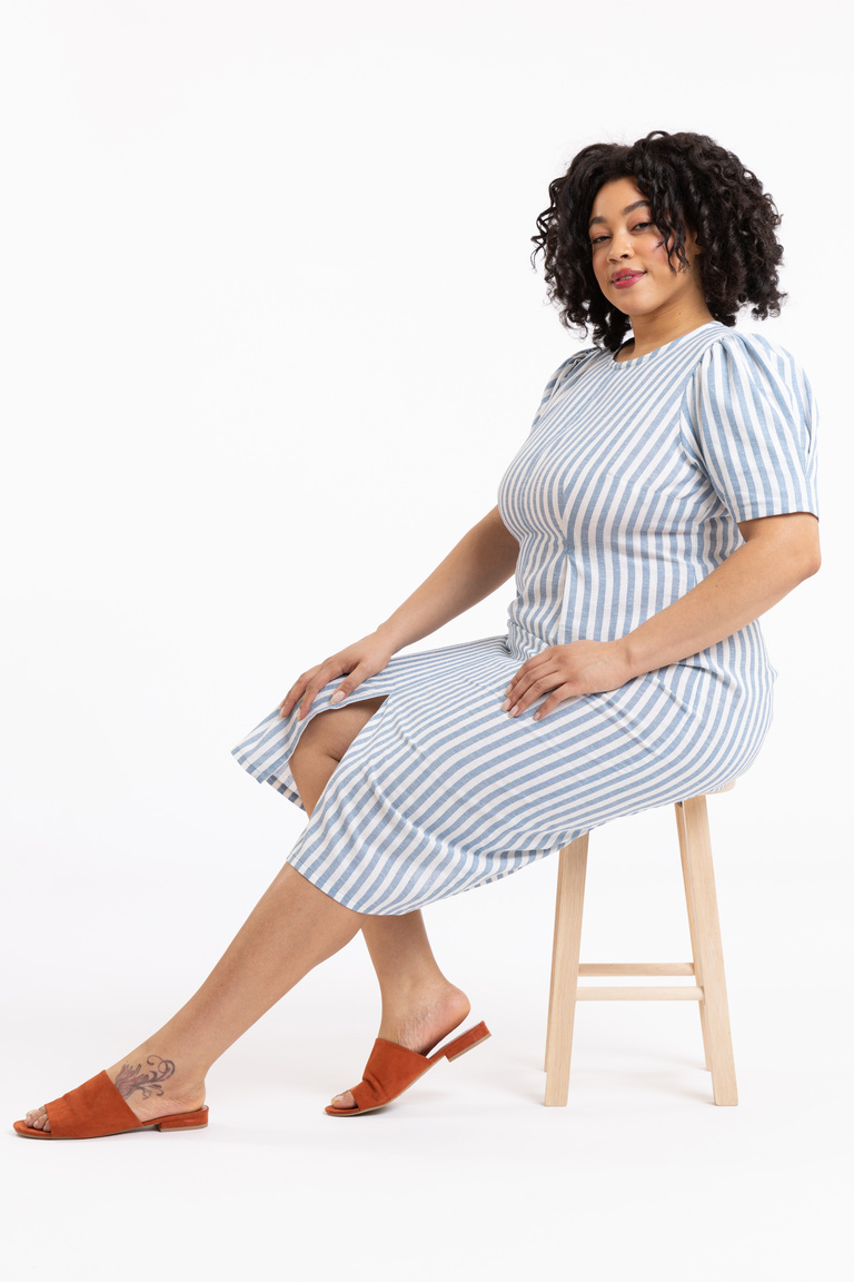 The Sloan Dress Bonus sewing pattern, from Seamwork