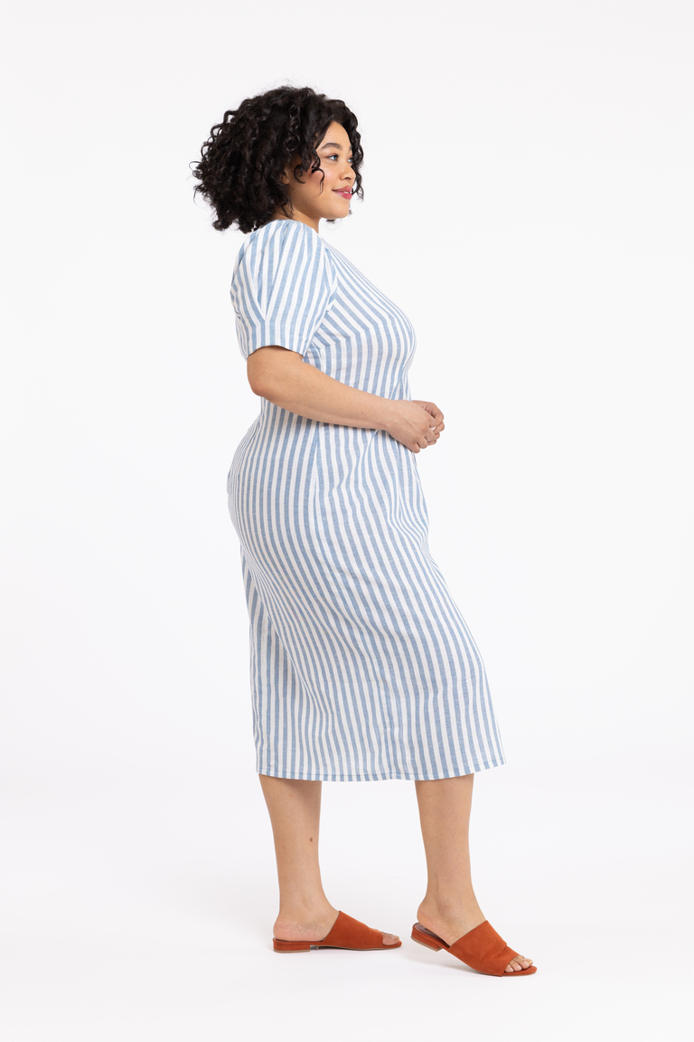The Sloan Dress Bonus sewing pattern, from Seamwork