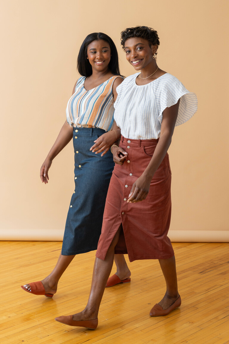 The Brookes sewing pattern, from Seamwork