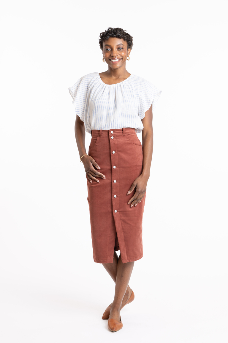 The Brookes sewing pattern, from Seamwork