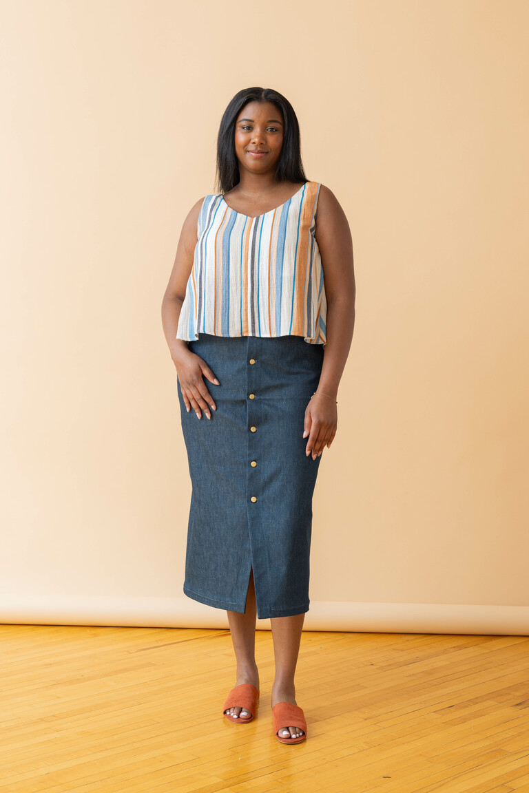 The Brookes sewing pattern, from Seamwork