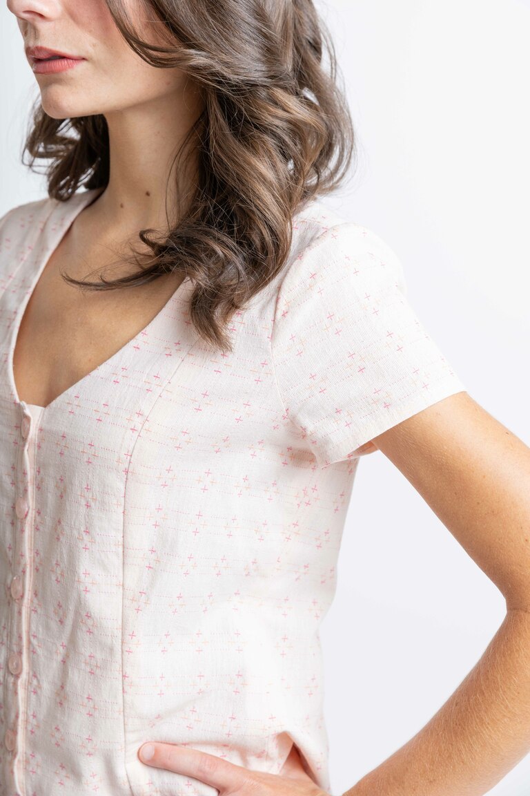 The Sage Top Bonus sewing pattern, from Seamwork