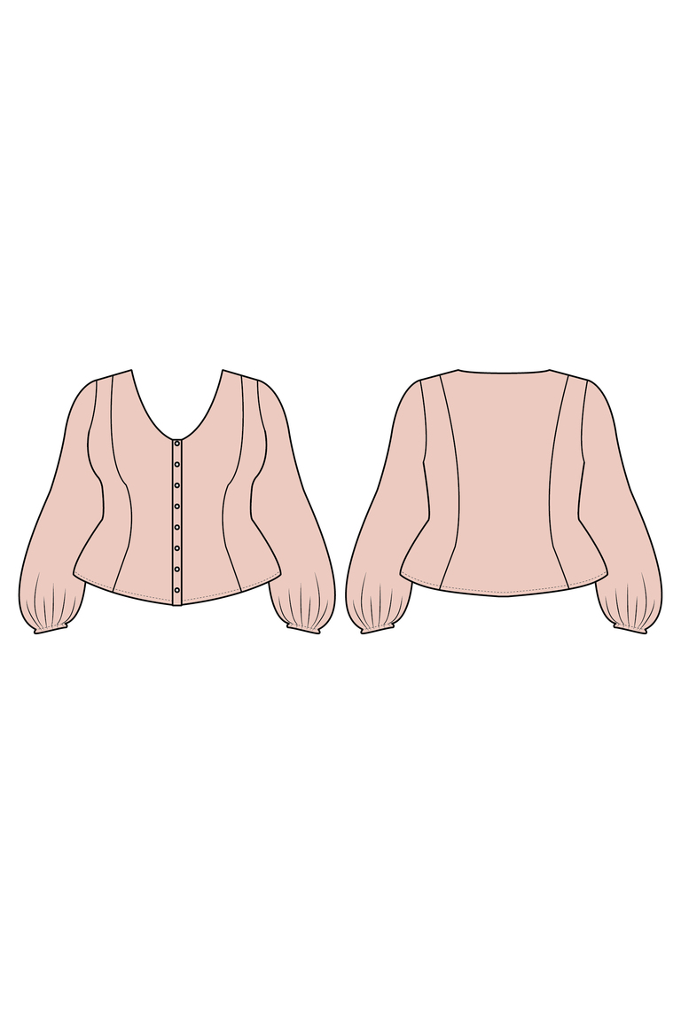 The Sage sewing pattern, from Seamwork