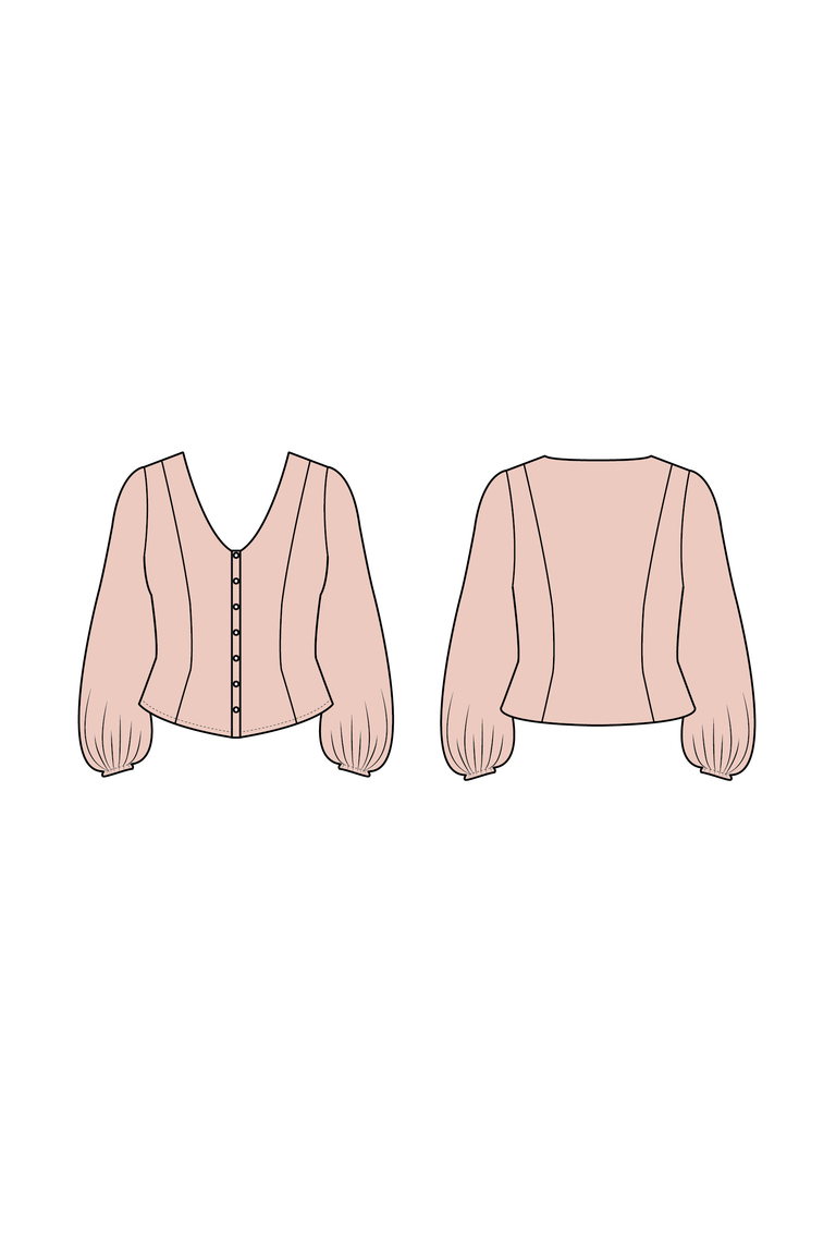 The Sage sewing pattern, from Seamwork