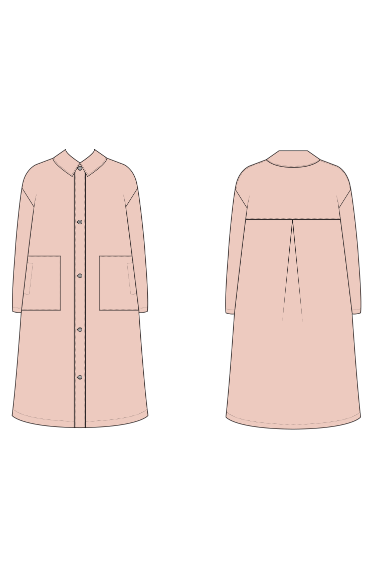 The Indigo sewing pattern, from Seamwork