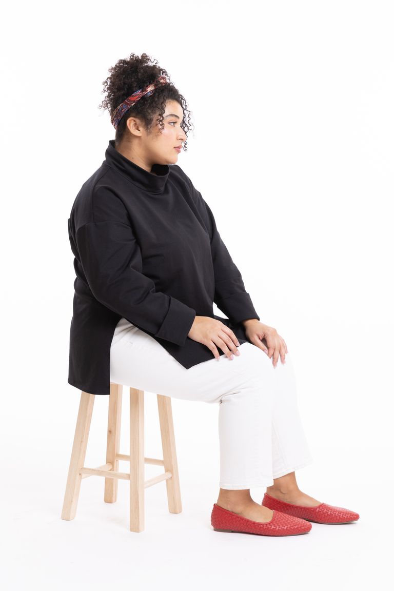 The Pepper Sweater Bonus sewing pattern, from Seamwork