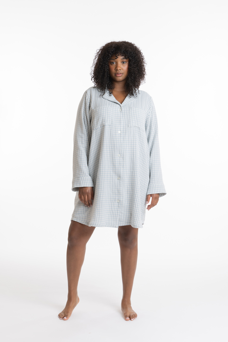The Leif Sleep Shirt Bonus sewing pattern, from Seamwork