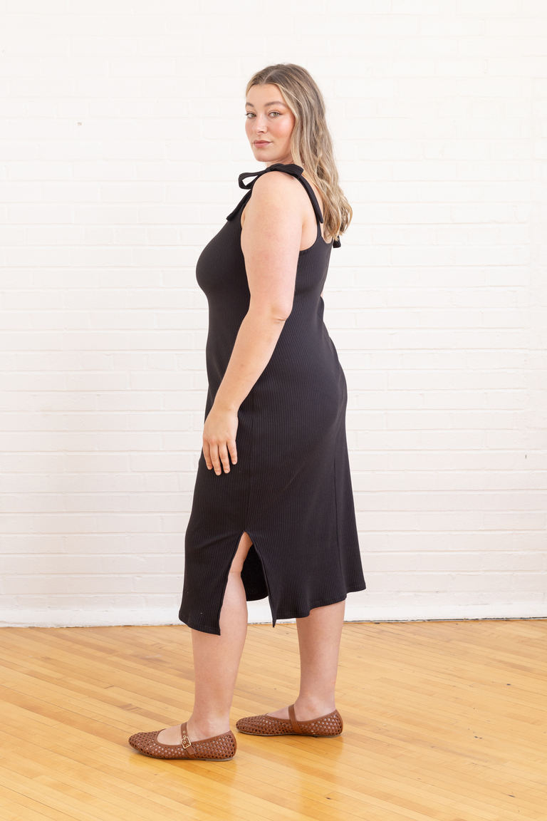 The Citron Tie Strap Bodycon Dress sewing pattern, from Seamwork
