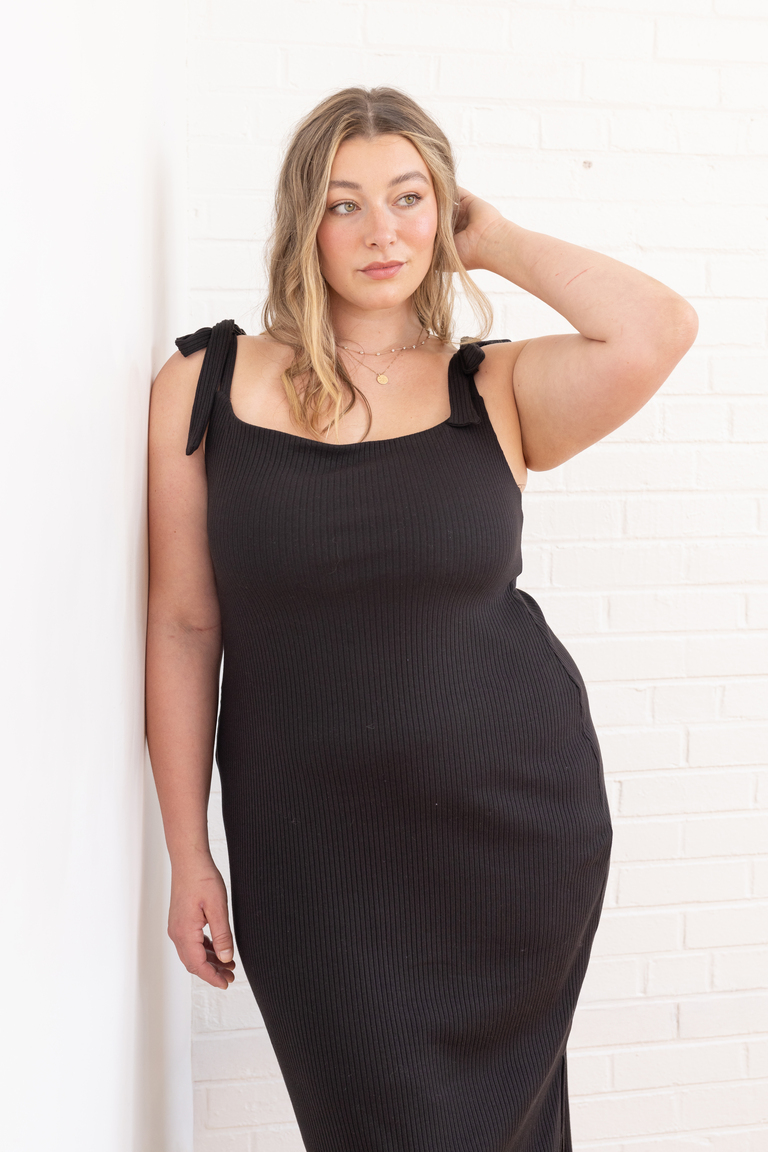 The Citron Tie Strap Bodycon Dress sewing pattern, from Seamwork