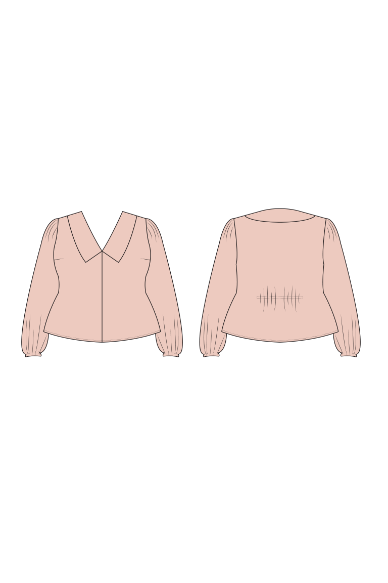 The Cosmo sewing pattern, from Seamwork