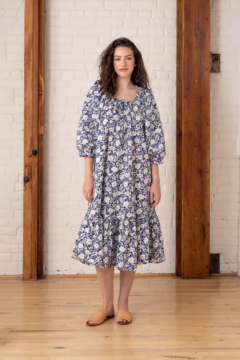 Pearl Midi Smock Dress Bonus Variation PDF Sewing Pattern