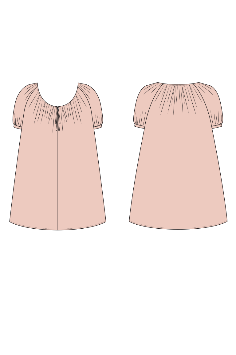Pearl Smock Dress PDF Sewing Pattern | Instant Download! Pearl Smock Dress PDF Sewing Pattern | Instant Download!