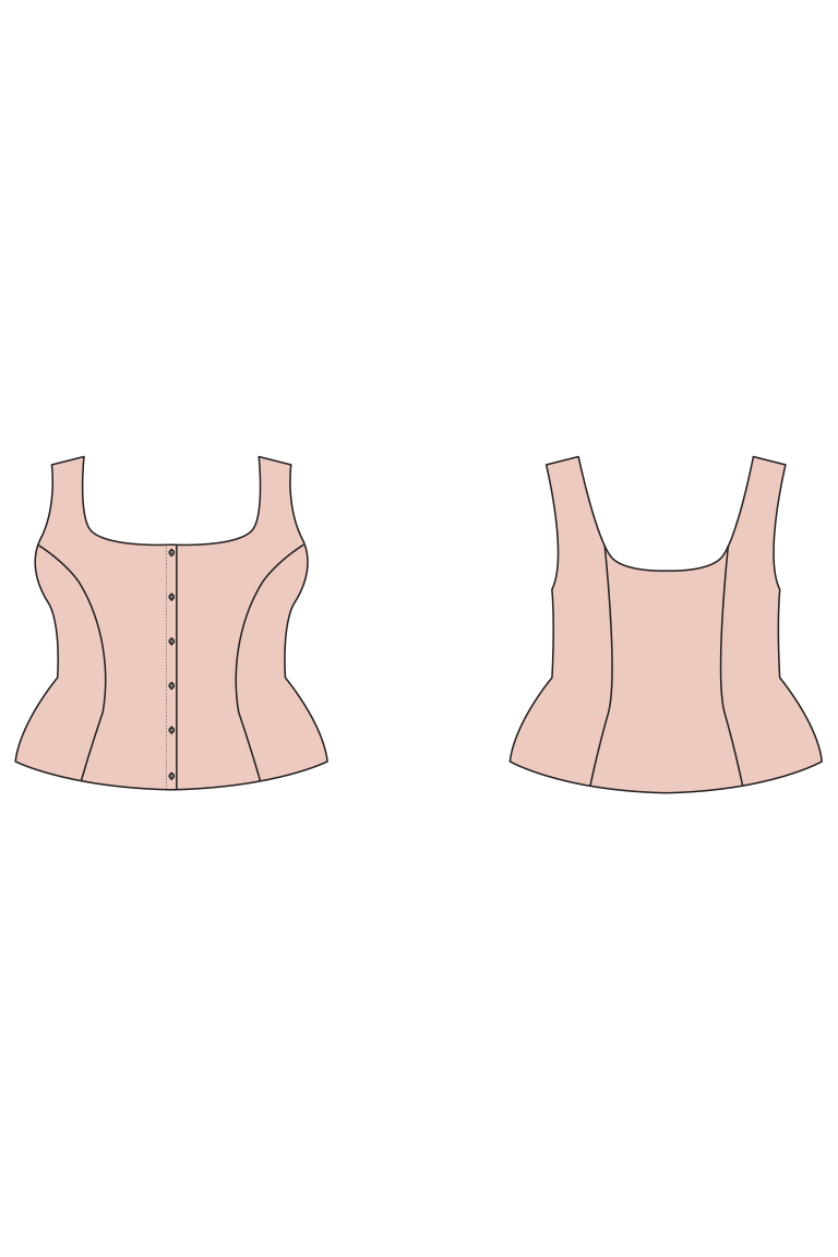 The Cassis sewing pattern, from Seamwork