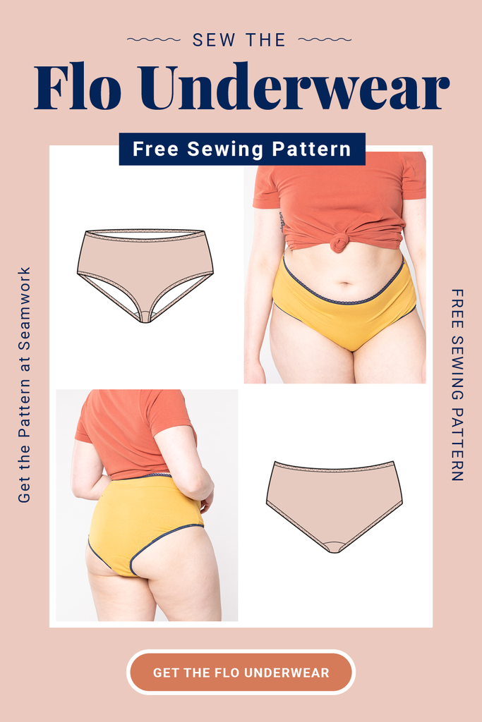 The Flo Period Underwear Pattern, by Seamwork