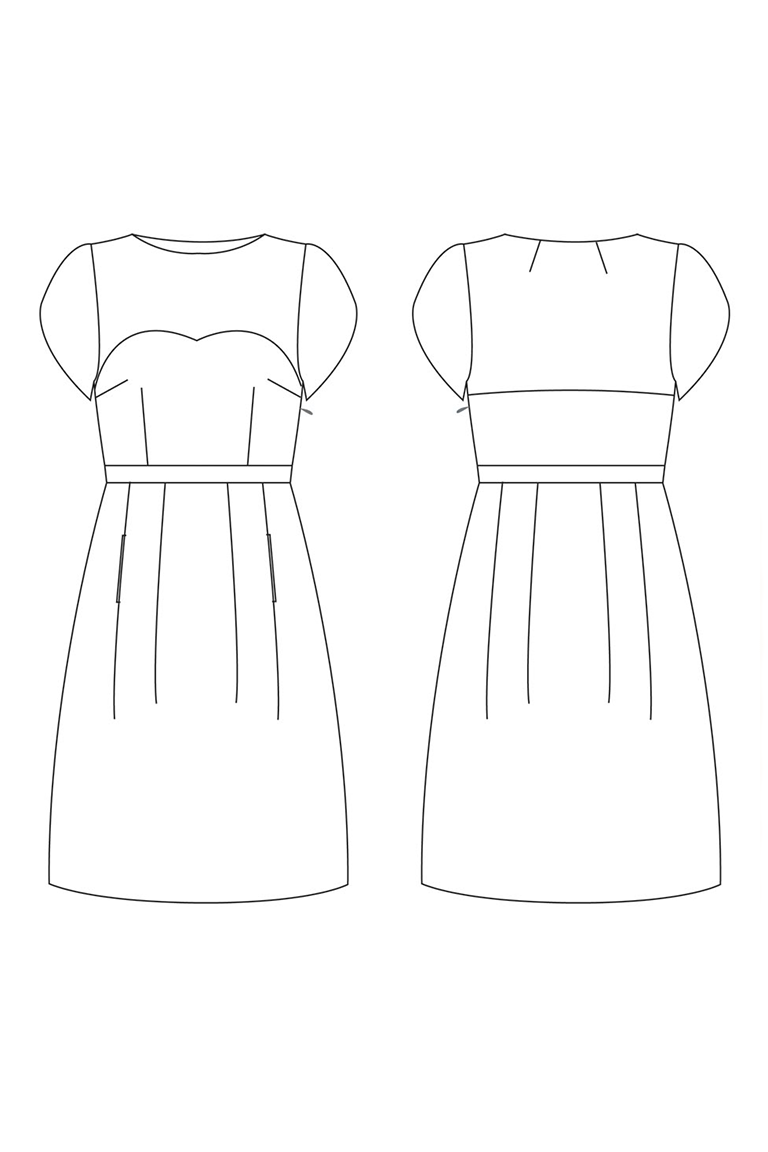 The Macaron sewing pattern, from Seamwork
