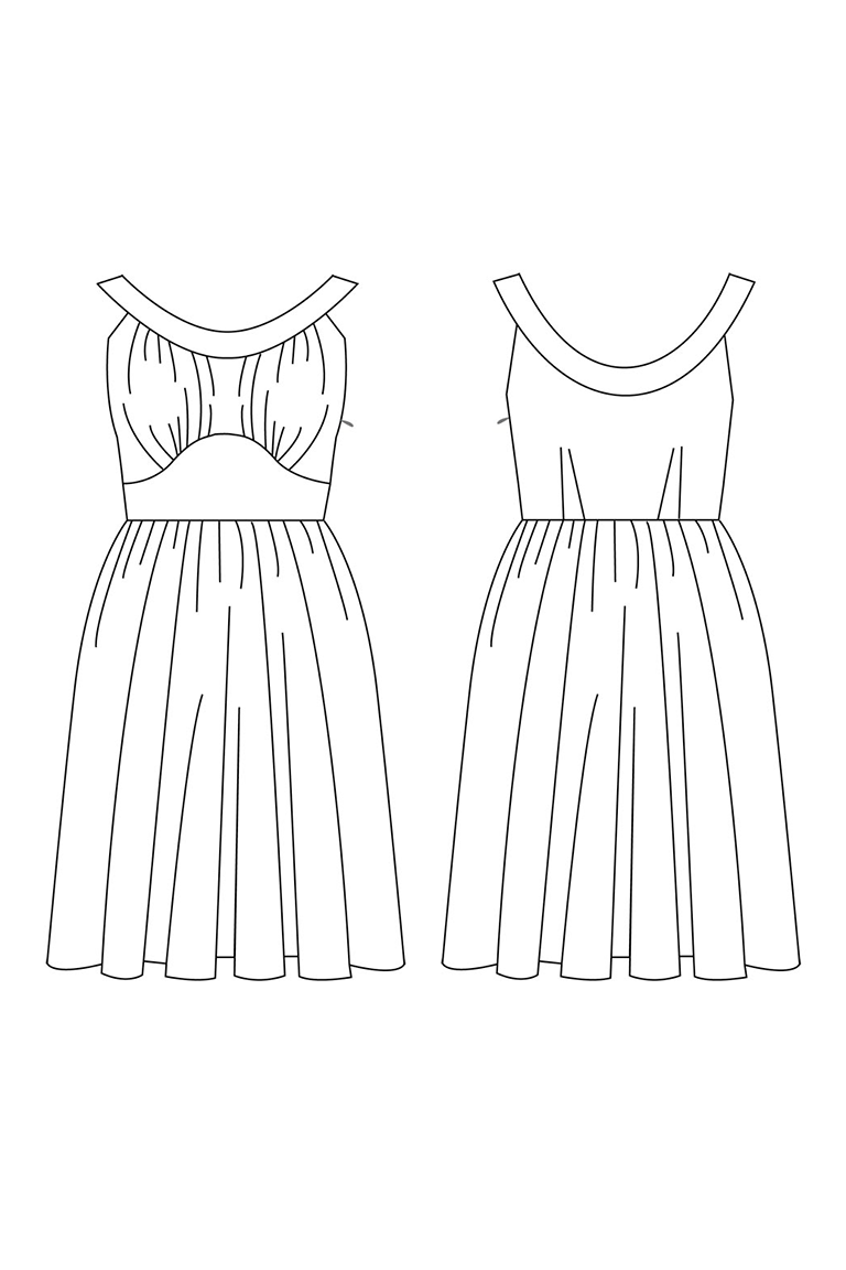 The Chantilly sewing pattern, from Seamwork