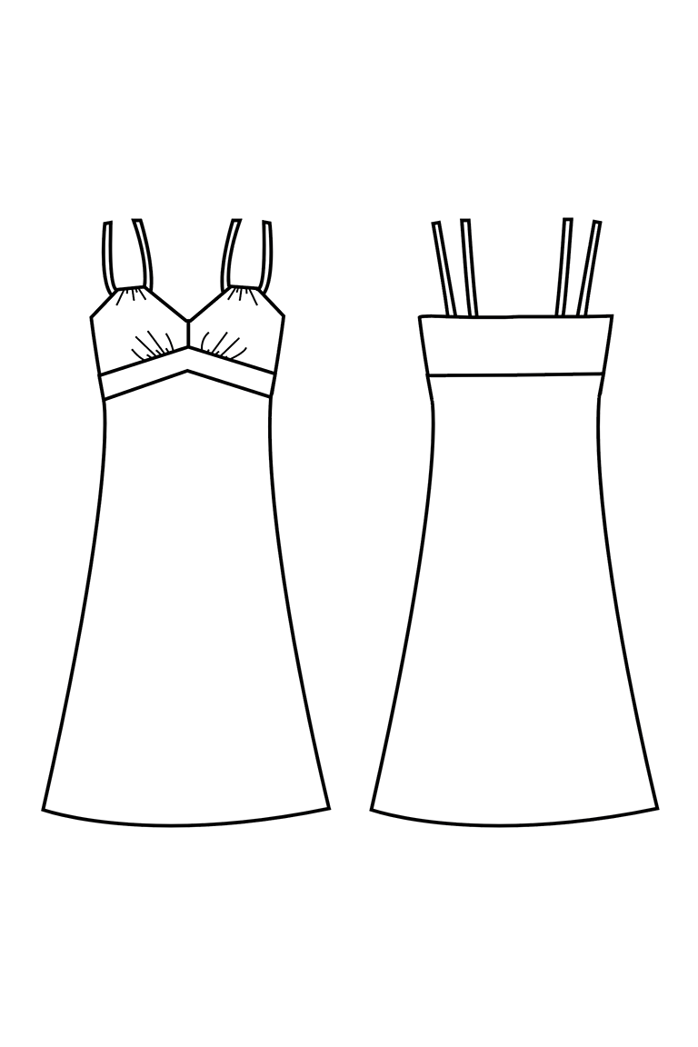 The Cinnamon sewing pattern, from Seamwork