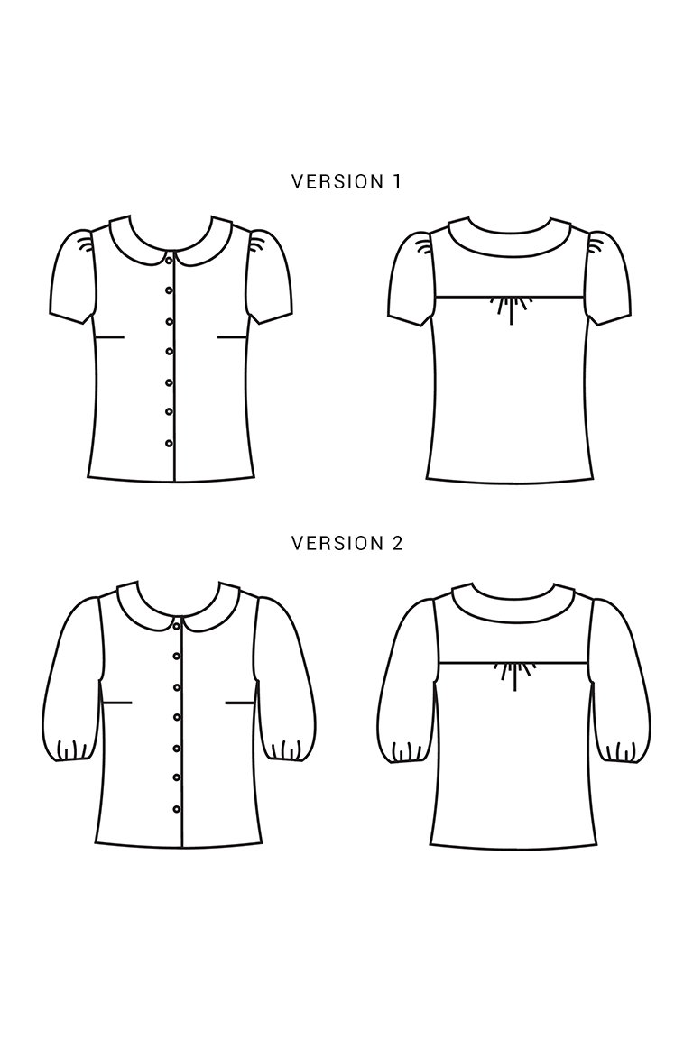 The Violet sewing pattern, from Seamwork