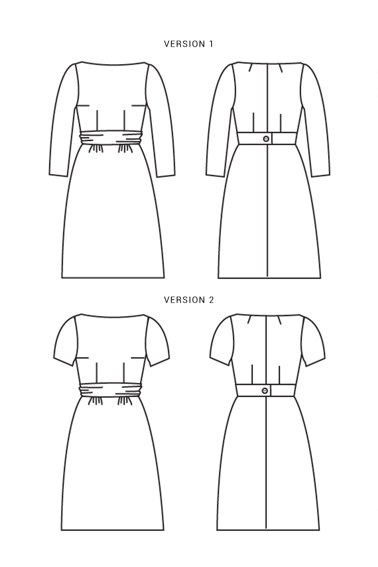 The Peony sewing pattern, from Seamwork