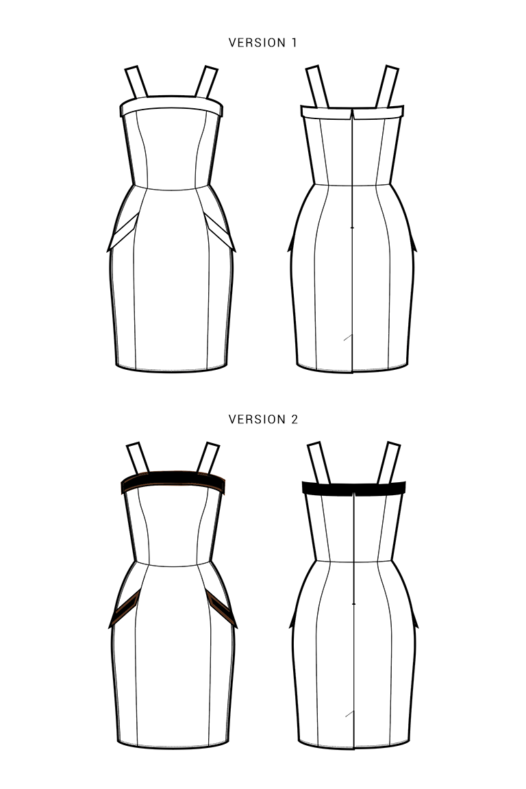 The Lily sewing pattern, from Seamwork