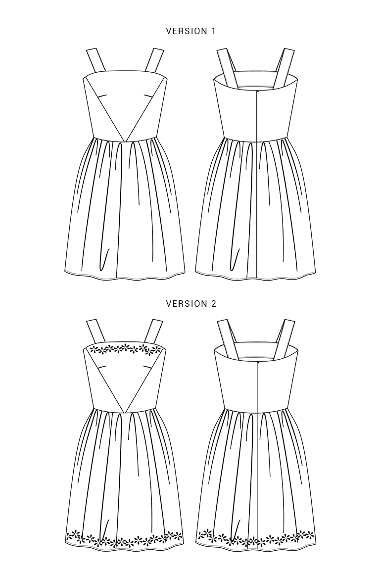 The Hazel sewing pattern, from Seamwork