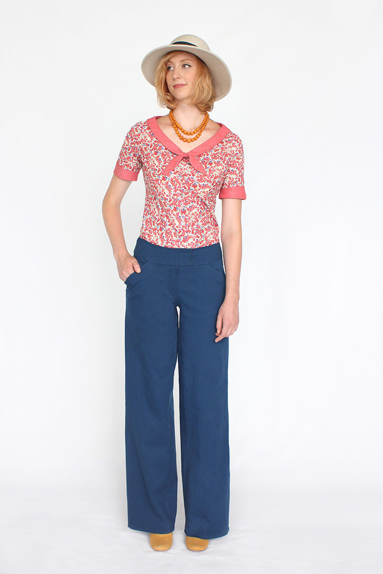 The Juniper Trousers Sewing Pattern, by Seamwork