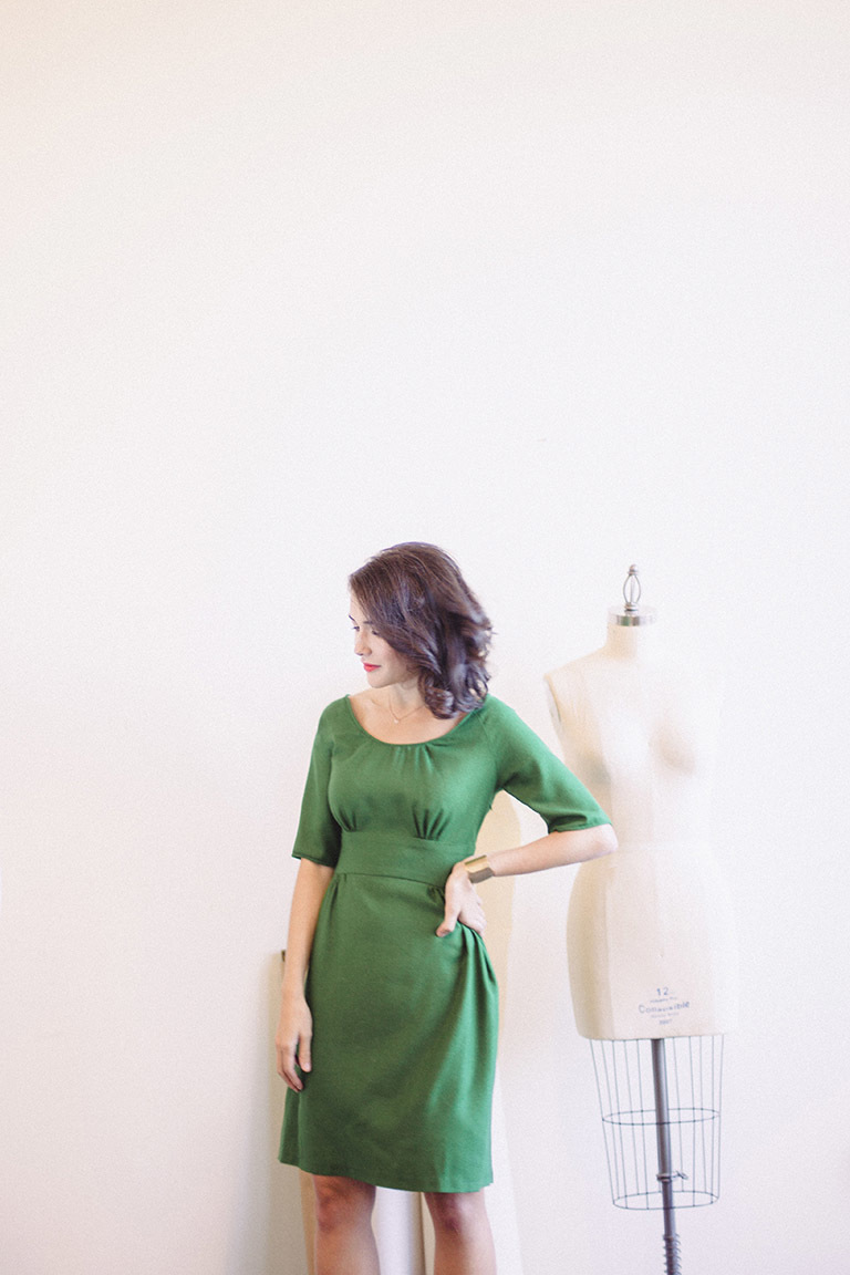 The Dahlia sewing pattern, from Seamwork