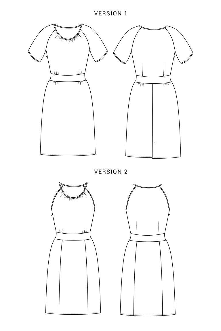 The Dahlia sewing pattern, from Seamwork