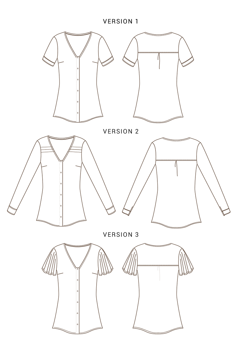The Aster sewing pattern, from Seamwork