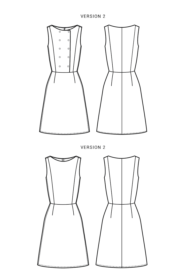 The Phoebe sewing pattern, from Seamwork