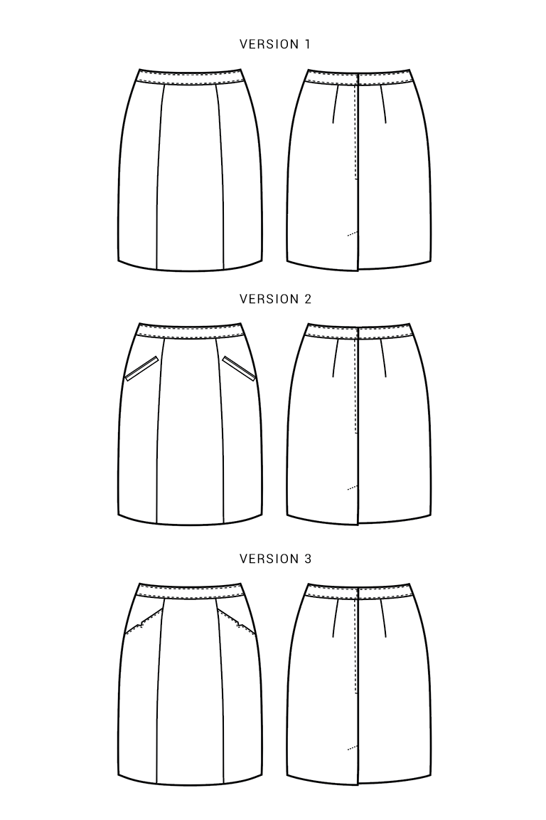 The Selene sewing pattern, from Seamwork