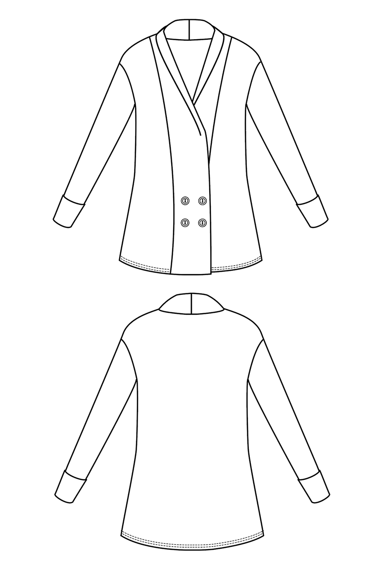 The Oslo sewing pattern, from Seamwork
