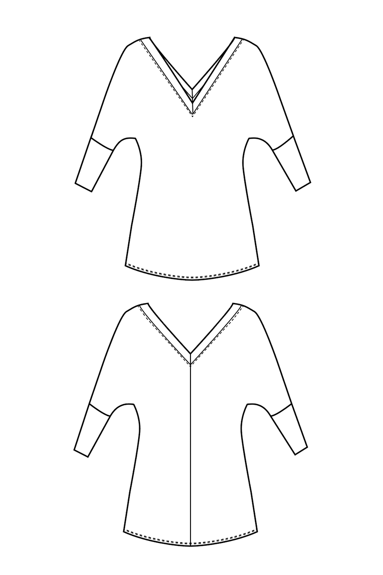 The Aberdeen sewing pattern, from Seamwork