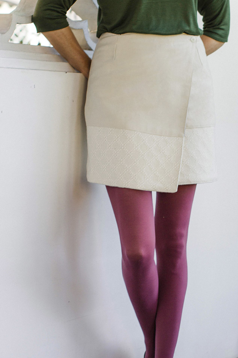 The Osaka Wrap Skirt Sewing Pattern, by Seamwork