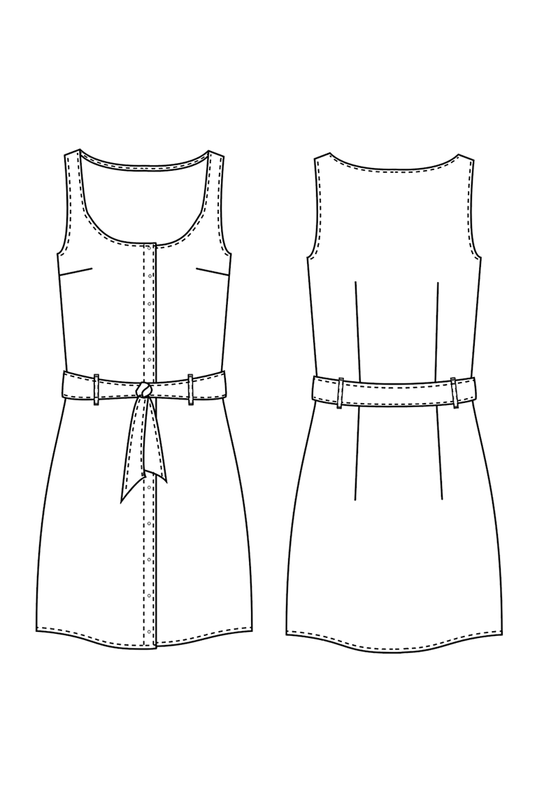 The Adelaide sewing pattern, from Seamwork