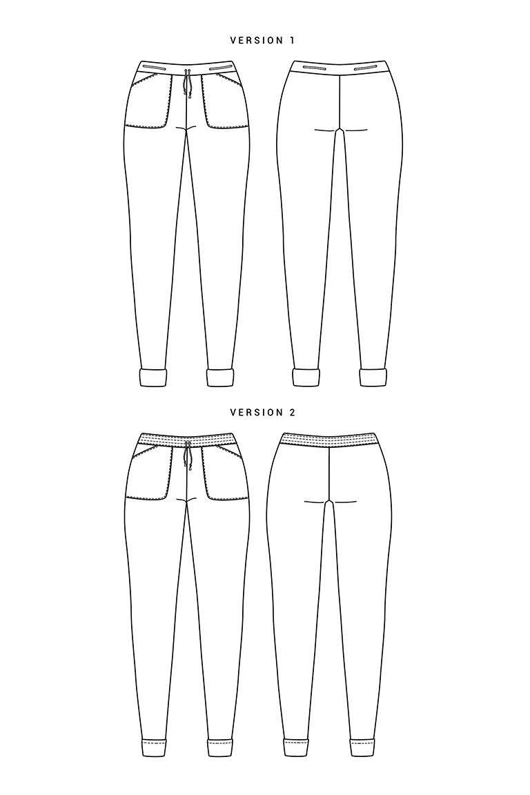 The Moji sewing pattern, from Seamwork