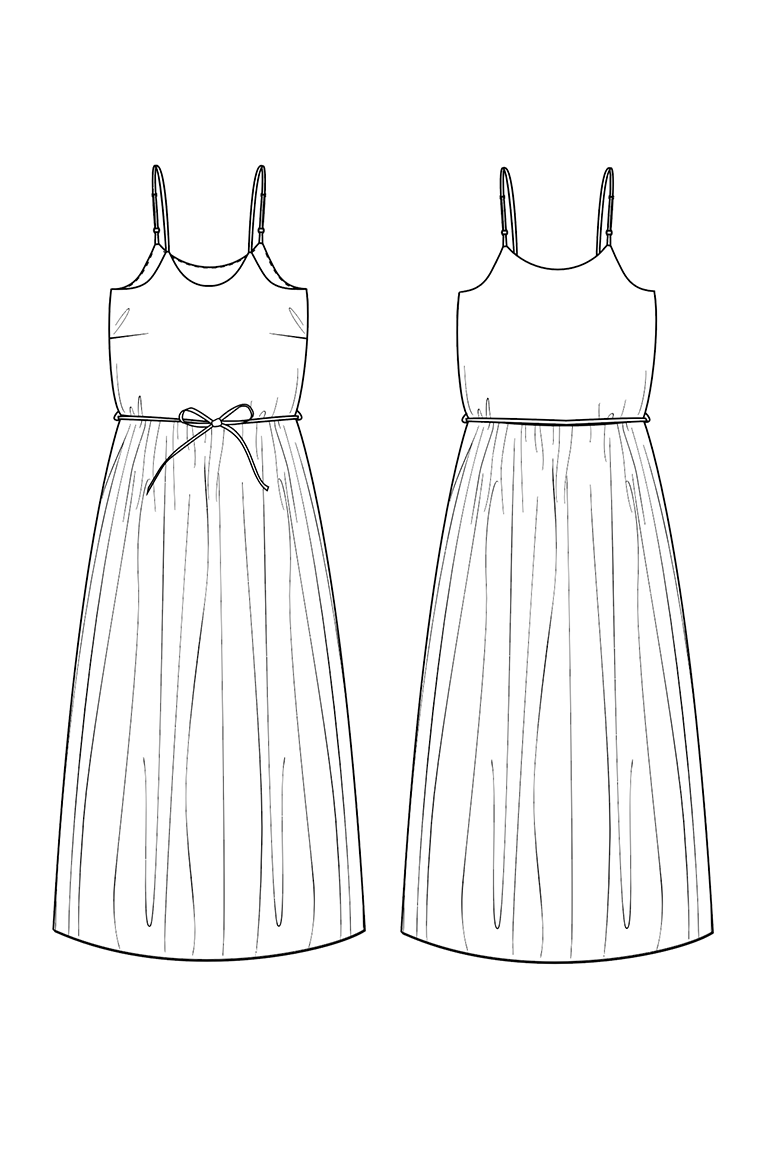 The Catarina sewing pattern, from Seamwork