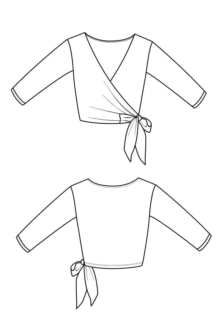 The Elmira sewing pattern, from Seamwork